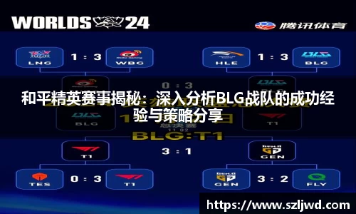 和平精英赛事揭秘：深入分析BLG战队的成功经验与策略分享