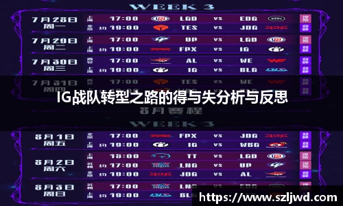 IG战队转型之路的得与失分析与反思